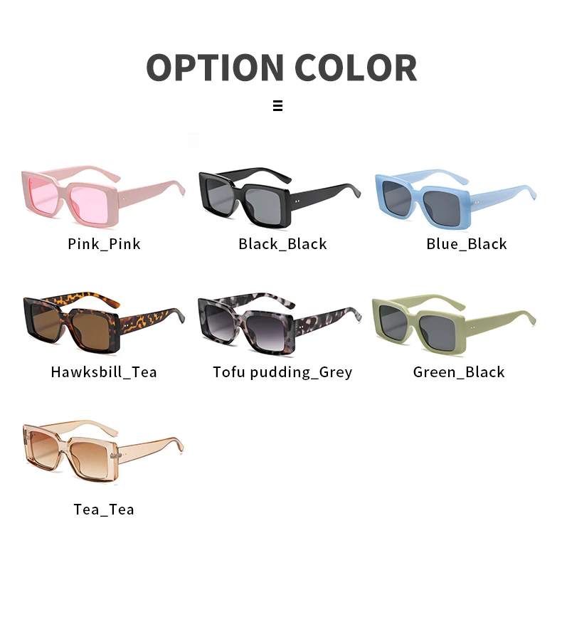 New Fashion Pink Square Indent Sunglasses Macarons Y2k Oversize Eyewear for Men And Women Fashion Decorative Sun Glasses large sunglasses