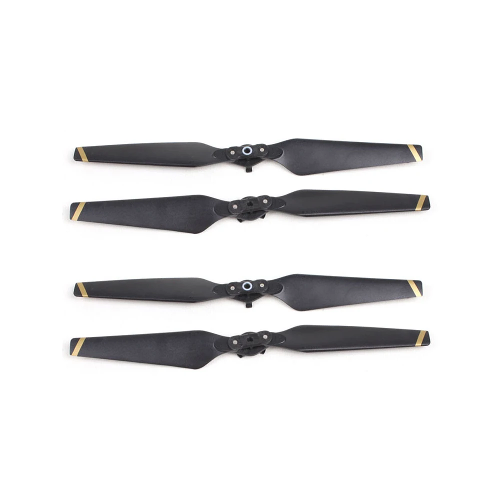 Gold 2 Pair 2 Pair CW CCW 8330F Low Noise Quick-Release Propellers For Mavic Pro Platinum for dji Mavic Pro Accessories Blades Foldable Prop - Цвет: Gold 2 Pair