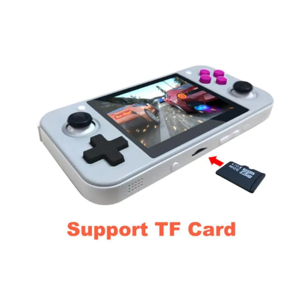 New Retro Game RG350 Video Game Handheld Game Console MINI 64 Bit 3.5 Inch IPS Screen 16G+32G TF Game Player RG 350 PS1 3.5 inch
