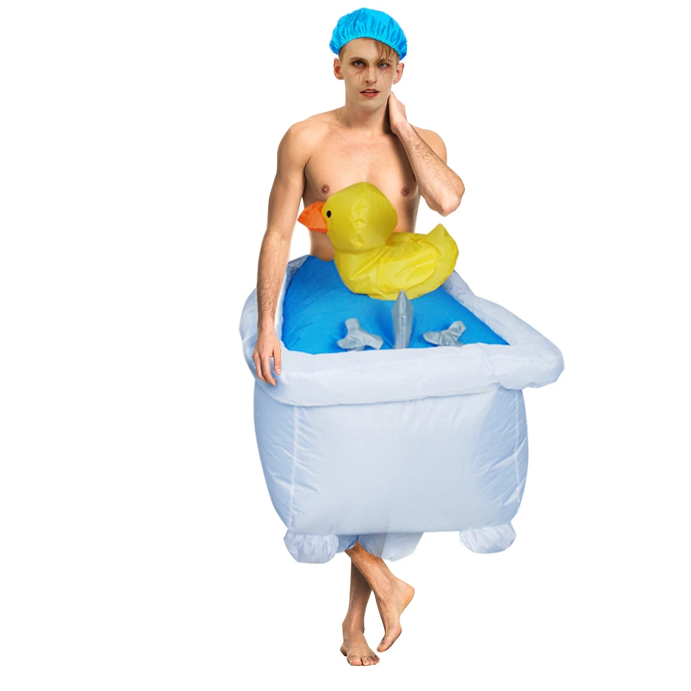 Bathtub Inflatable Costume Cosplay Thanksgiving Christma For Woman