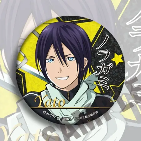 1 шт. 58 мм Noragami YATO Iki hijori Yukine значки брошь значки рюкзак