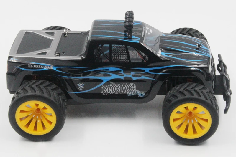 2,4G с высоким уровнем Скорость RC автомобиль 4WD 1:16 гоночный автомобиль багги с светильник высокой интенсивности мотор RC для рок-кроулинга, Управление игрушечных машинках для Детский подарок