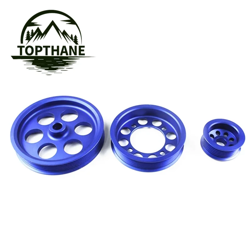 Crankshaft Pulley PROTHANE-Toyota 1JZ-GTE 2JZ-GTE Supra Crowm Mark Aluminum Crank Belt Pulley