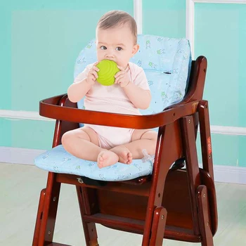 

New Kids Highchair Cushion Pad Mat Booster Seats Cushion Pad Mat Feeding Chair Cushion Pad Stroller Cushion Mat cotton
