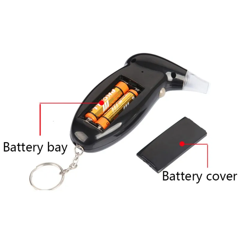 Цифровой птичий клюв Тип дышащий спирт измерение портативный безопасный Вождение детектор алкоголя