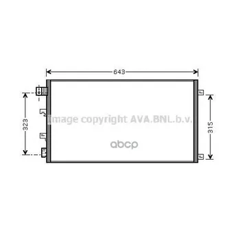 

Radiator conditioner without desiccant Nissan Qashqai Ava art. dna5281