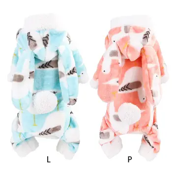 

Cute Dog Clothes Jumpsuit Warm Winter Puppy Coat Costume Pet Clothing Outfit For Small Medium Dogs Chihuahua Pets Jumpsuits
