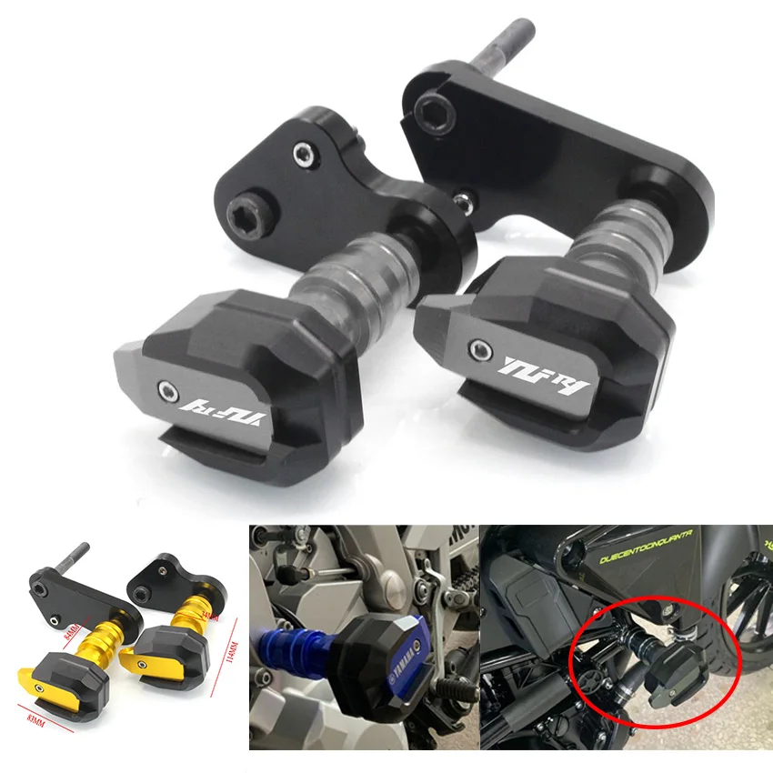 

For Yamaha R1 2009 2010-2014 General years Motorcycle CNC Falling Protection Frame Slider Fairing Guard Anti Crash Pad Protector