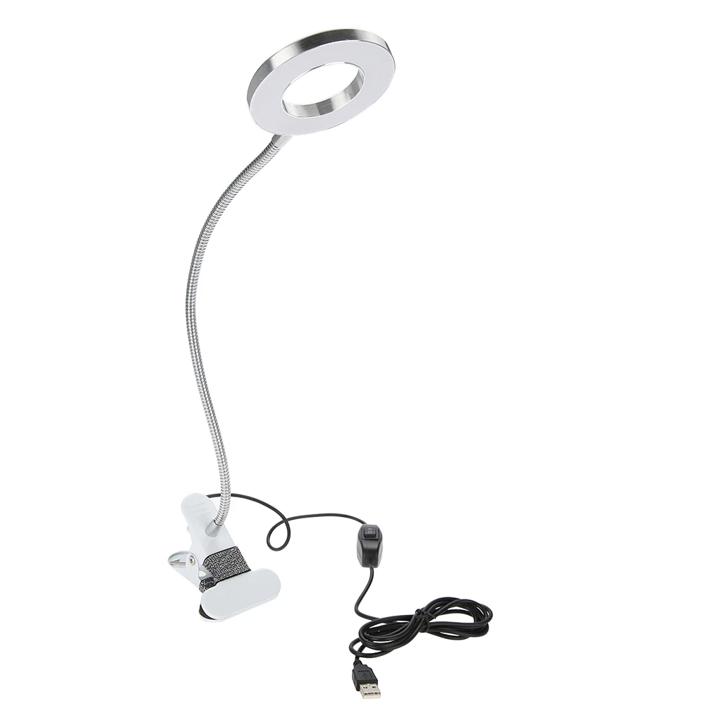 

Portable Clip USB Makeup Tattoo LED Rechargeable Lamp Table Lamp with Clamp for Microblading Eyebrow/Eyeliner