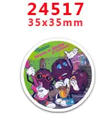 PR24517 30 шт./плоская полимерная Фигурка diy украшения аксессуары DIY материалы ручной работы PR24406 - Цвет: PR24517