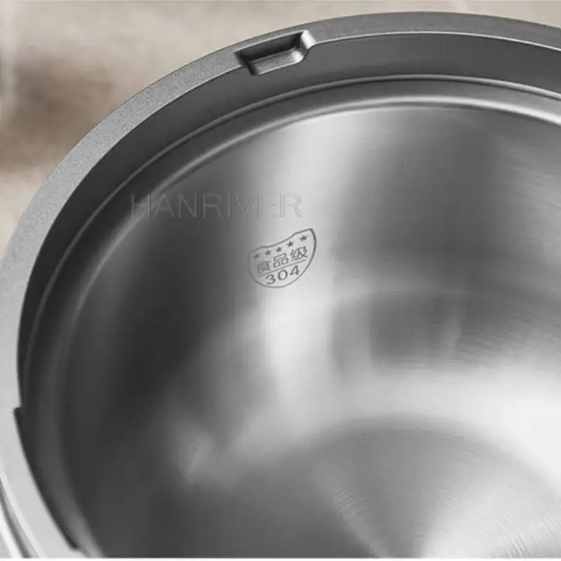 220V Multifunctional steam rice cooker smart household 2L micro pressure cooker uncoated non-stick liner smini