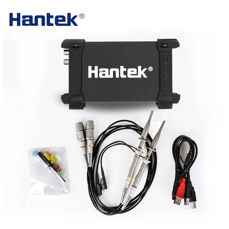 Портативный USB осциллограф Hantek 6022BE 2 канала 20 мгц|Осциллографы| |