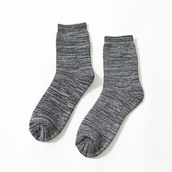 

Winter Keep Warm Casual Full Cotton Men Male Socks Autumn Winter Cotton Socks Students Needles Knitting Middle Socks
