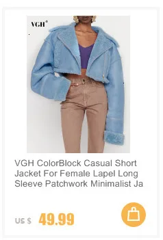 VGH Colorblock Fashion Blazer For Women Notched Collar Long Sleeve Patchwork Feather High Street Blazers Female 2022 Spring New dressy pant suits