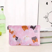 Женская Цветочная Складная хозяйственная сумка, многоразовая нейлоновая эко-сумка, продуктовая сумка C55