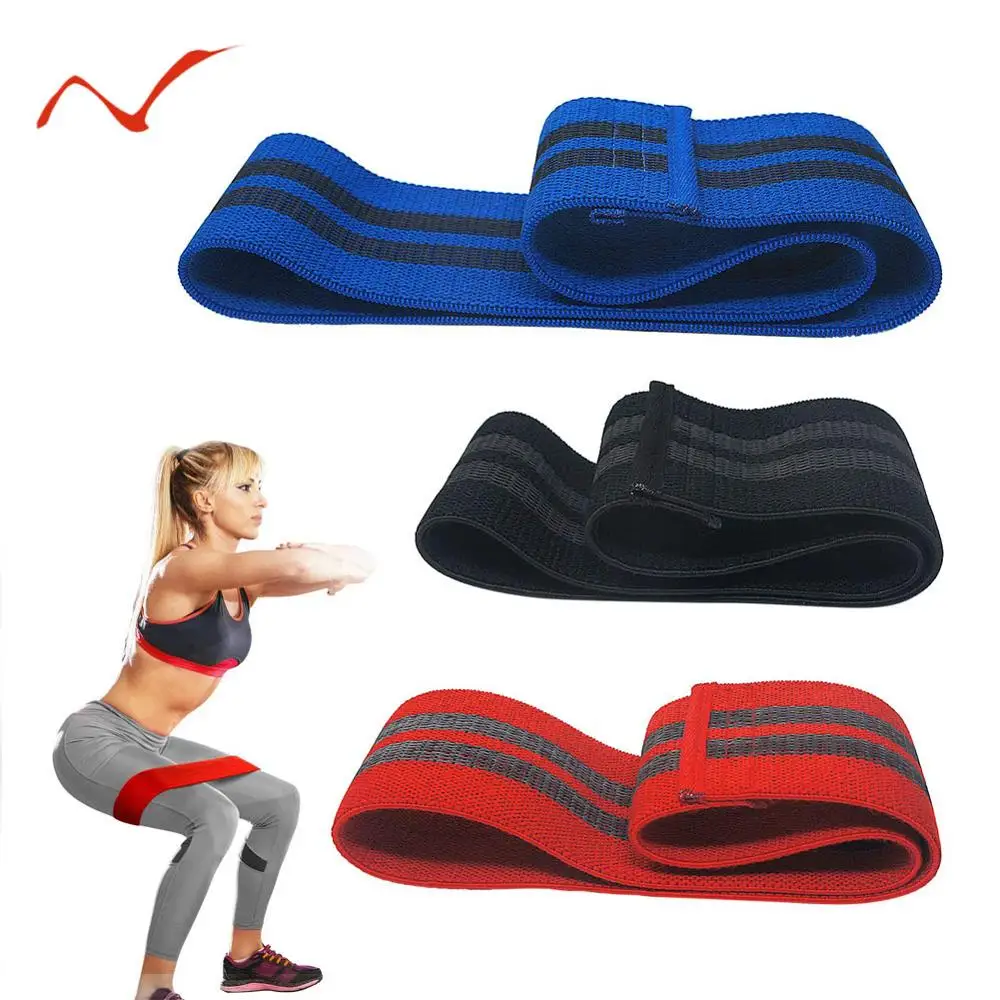 

Anti Slip Hip Circle Loop Resistance Bands Booty Elastic Exercise Band for Yoga Stretching Training Fitness Workout