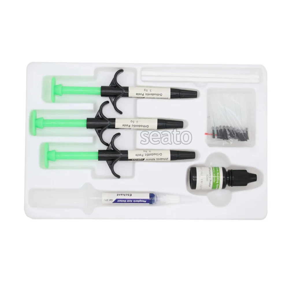 1 шт. стоматологический ортодонтический композитный клей набор светильник зеленый клей простой/нормальный набор стоматологических инструментов