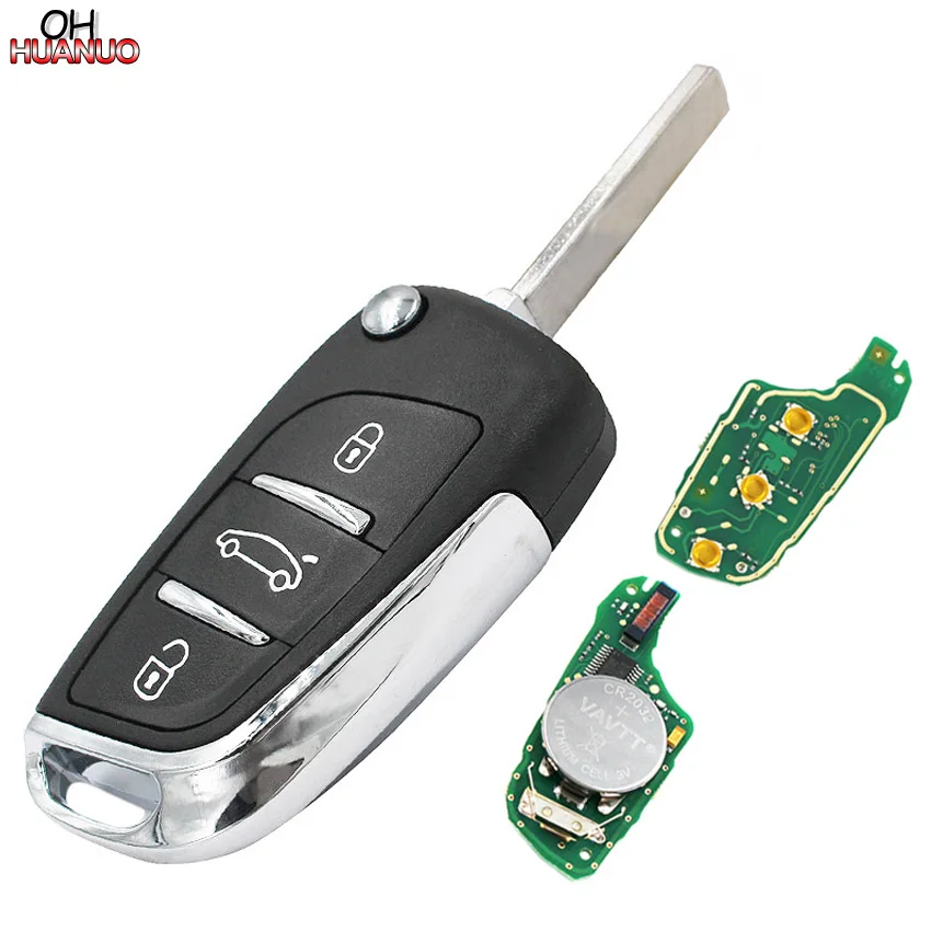 Модель Citroen C2 C3 434 без ключа с 3 кнопками 0536 МГц ID46 | Автомобили и мотоциклы