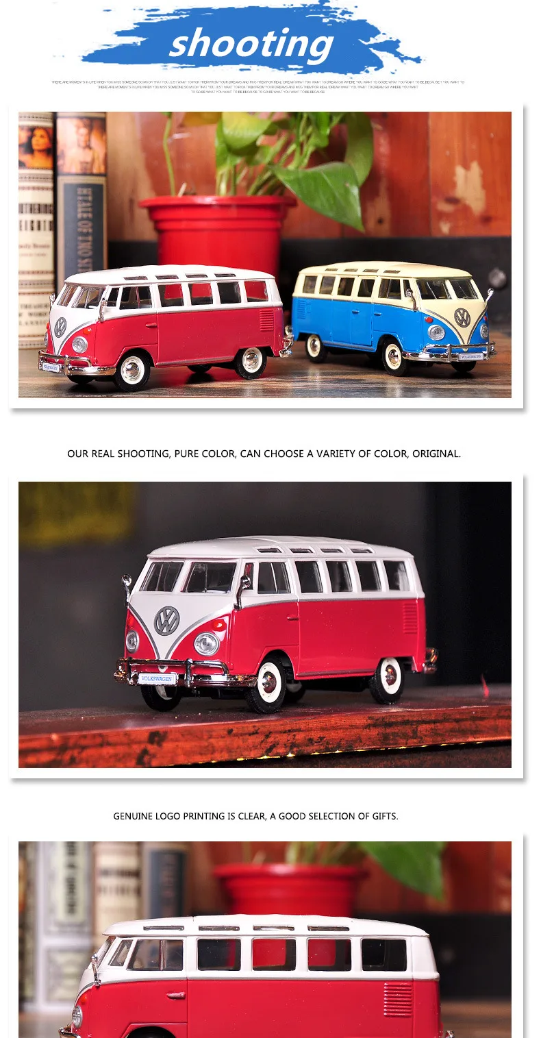 Модель автомобиля Maisto 1:24 Volkswagen Bus Samba, модель автомобиля из сплава, модель автомобиля для литья под давлением, модель автомобиля, украшение автомобиля, коллекция, подарочная игрушка