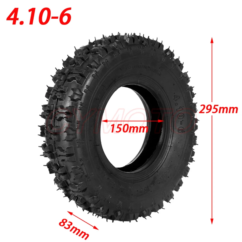 4.10-6 Tire Inner Tube Outer Suitable For Atv Go Kart Mini Quad 47cc 49cc Snow Motorcycle | Автомобили и мотоциклы