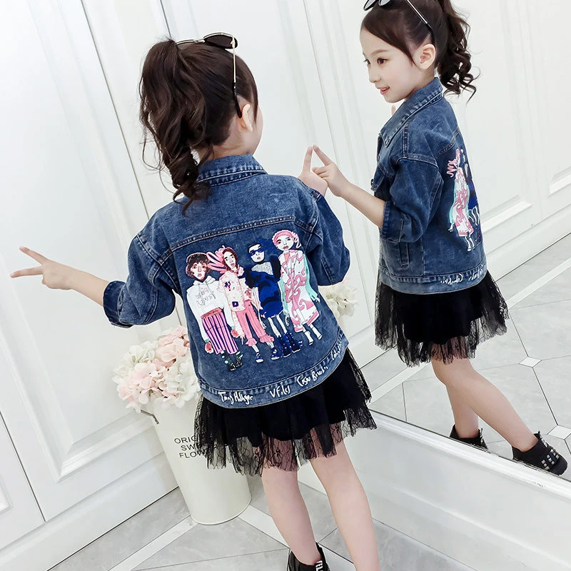 wholesale childrens denim jackets