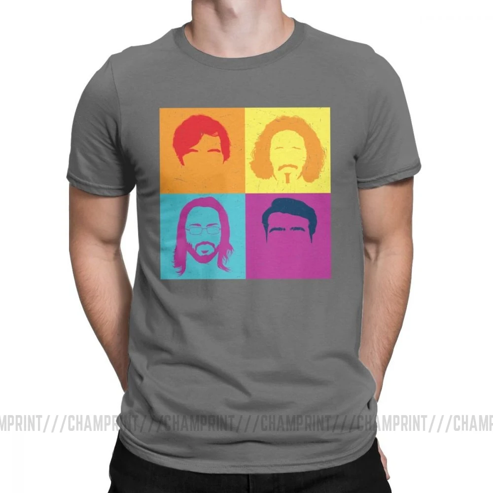 Sil-ICONIC Silicon Valley футболка для мужчин Aviato Hooli Geek Tv Richard забавные хлопковые футболки с коротким рукавом топы с принтом - Цвет: Темно-серый