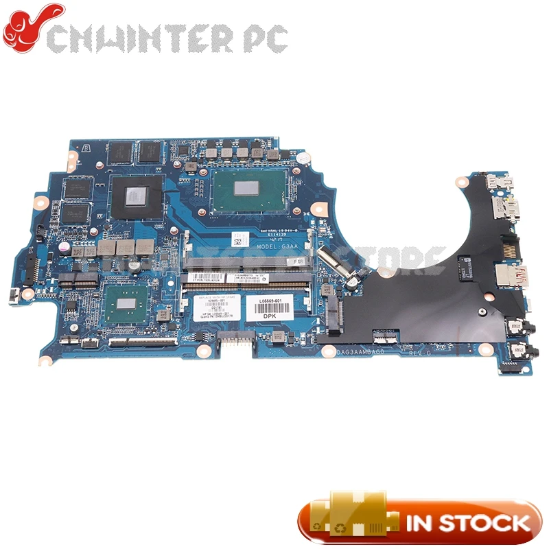 NOKOTION для HP OMEN 15-CE 15-CE000 материнская плата 929484-001 929484-601 929485-501 DAG3AAMBAG0 SR32S i5-7300HQ Geforce GTX1050