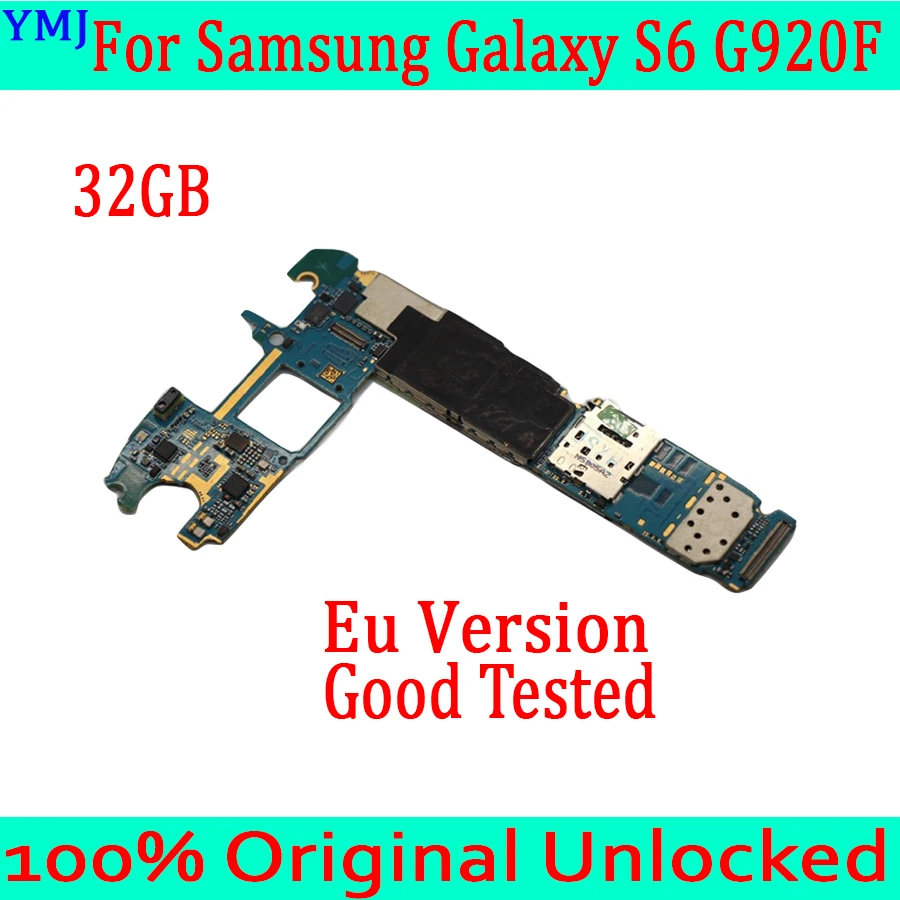 Материнская плата для Samsung Galaxy S6 G920F F920i с системой Android оригинальная