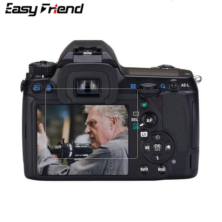 Per Pentax Fotocamera K70 K50 K30 K7 K5 K3 K-S1 K-01 K-1 645Z Q10 Q7 Q1 Protezione Dello Schermo In Vetro Temperato