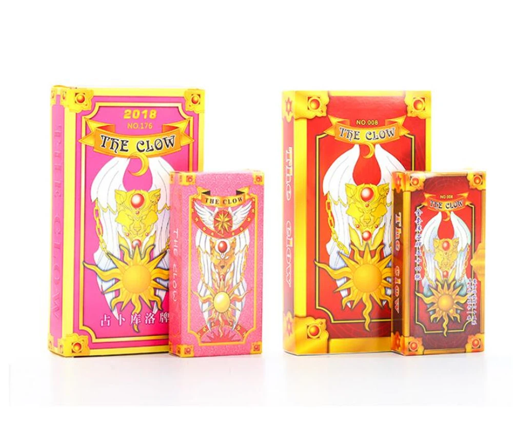 Anime Cardcaptor Sakura Clow Card cosplay prop KINOMOTO SAKURA Card captor  Sakura Cards Tarot A831|Costume Props| - AliExpress