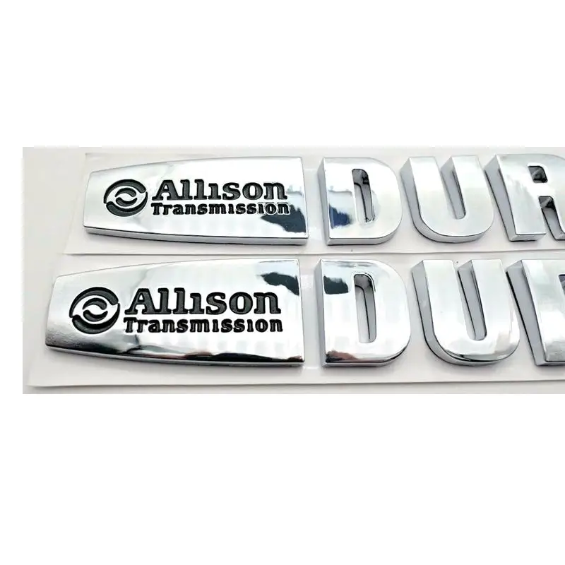 50 шт./лот ABS Allison DURAMAX стикер 3d авто эмблема значок