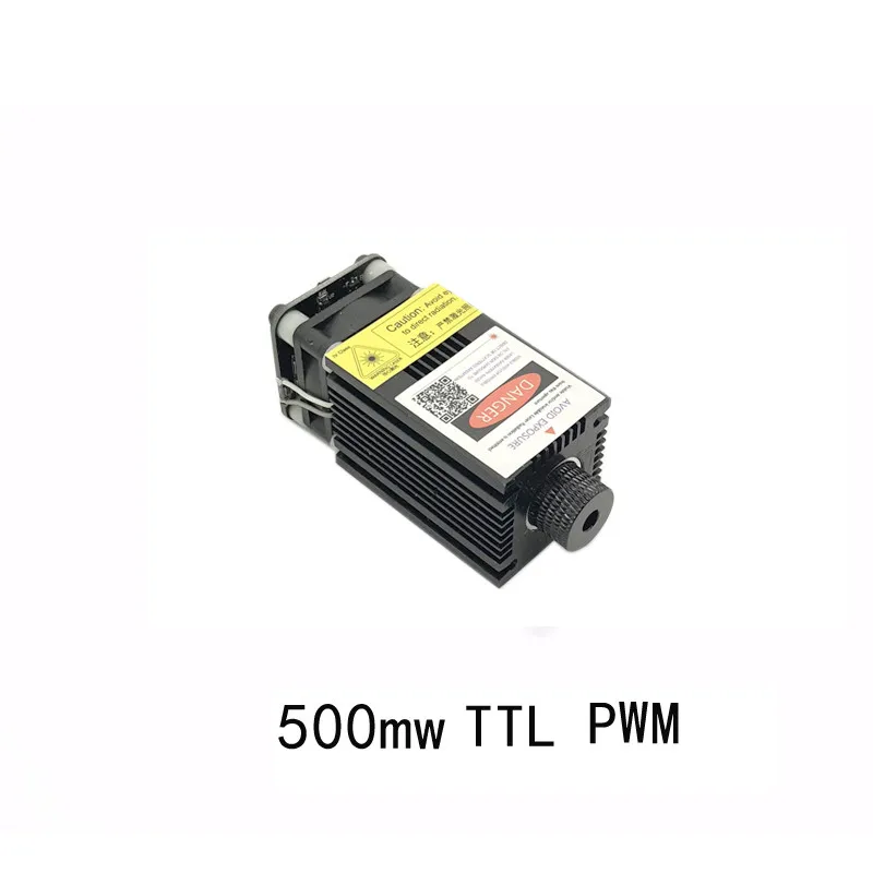 

12v-24v Laser Module Measured 500mw 0.5w High Power 405nm Blue Engraving Machine Accessories Ttl Pw