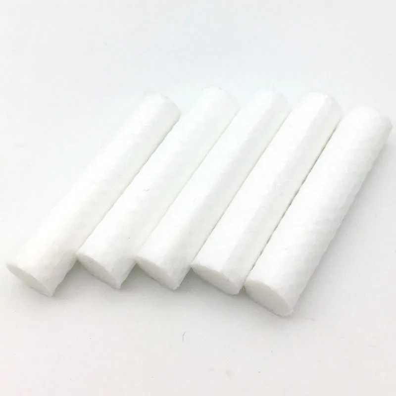 

100Pcs Blank Nasal Wicks Compact Lightweight for Aromatherapy Essential Oil Inhaler Sticks