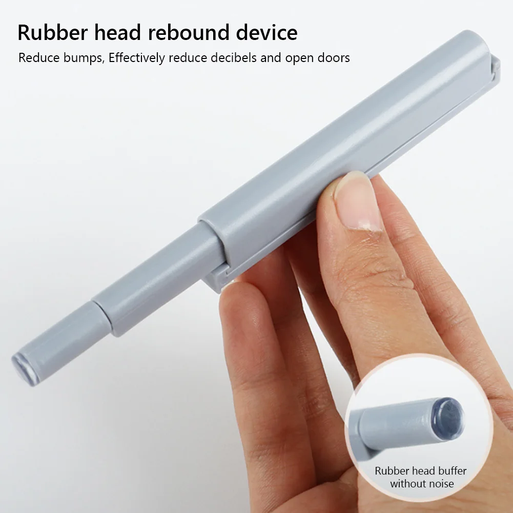 Magnetic Cabinet Catches Damper Latch Cupboard Push Hidden Furniture Hardware Kitchen Pulls Drawer Soft Handle Home