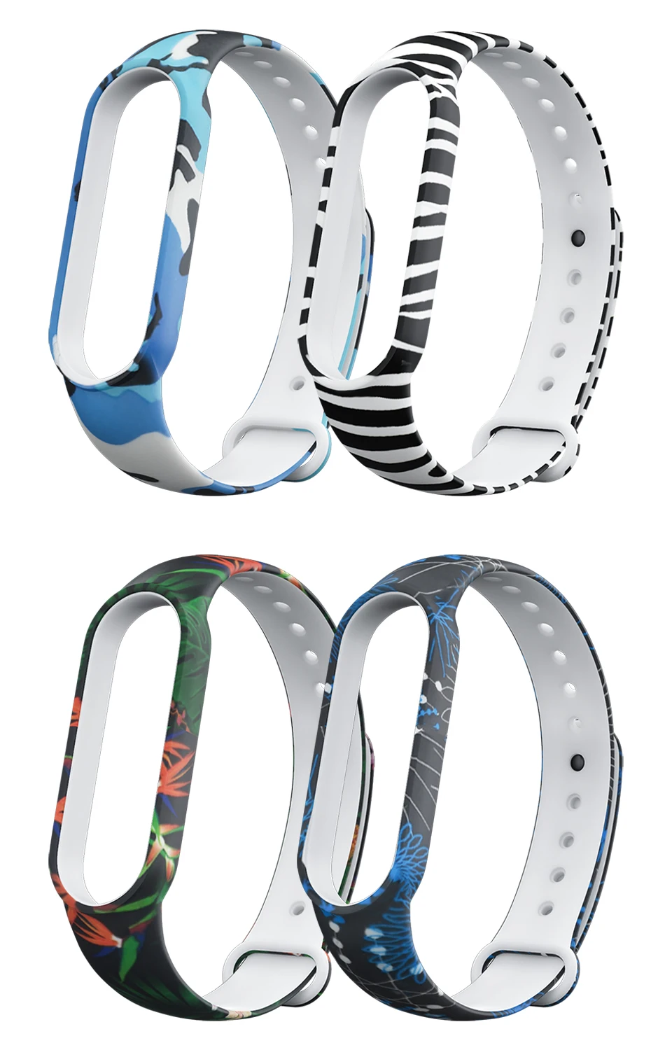 

Силиконовый ремешок для xiaomi mi band 5, Силиконовые Мягкие ТПУ ремешки для замены смарт-браслетов для mi band 5, цветные браслеты