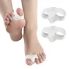 2pcs=1Pair Silicone Toe Spreader Separator Bunion Hallux Valgus Corrector Thumb Finger Correction Straightener Foot Care Tool ► Photo 1/6