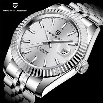 

PAGANI Design Mechanical Men's watches Top Luxury Brand Stainless Steel Automatic Wristwatch Business Calendar Waterproof Clock