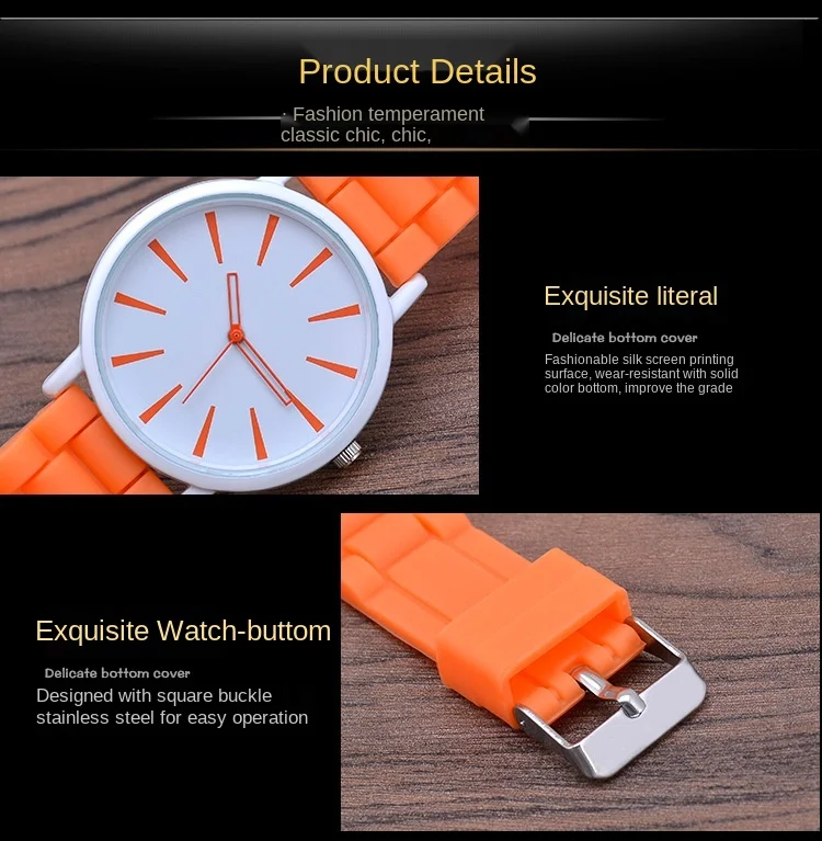 Fashion Women of fashion watches, silicone jelly watch luxury brand women casual ladies Quartz Wrist Watches relogio feminino