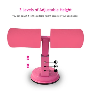 

Women Men Sit-Up Exerciser Portable Thin Body Fitness Equipment Fat Burning Crunches Arm Waist Abdomen Training Strong Suction