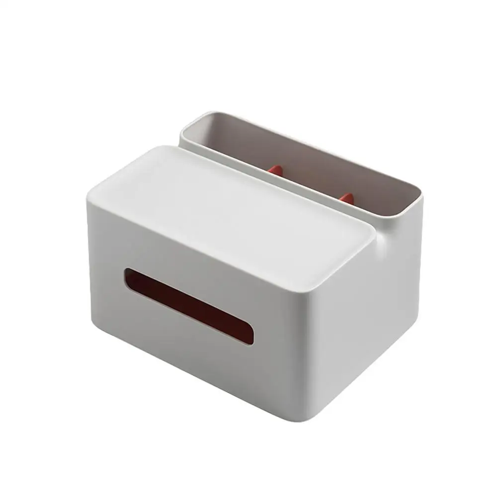  Home Kitchen Plastic Desktop Tissue Box Living Room Coffee Table Plastic Paper Towel Storage Box SW