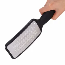 Профессиональный Металлический двухсторонний Рашпиль для ног Педикюр Рашпиль для ног для удаления омертвевшей кожи шлифовальная пемза шлифовальный инструмент для ухода за ногами напильники для ног