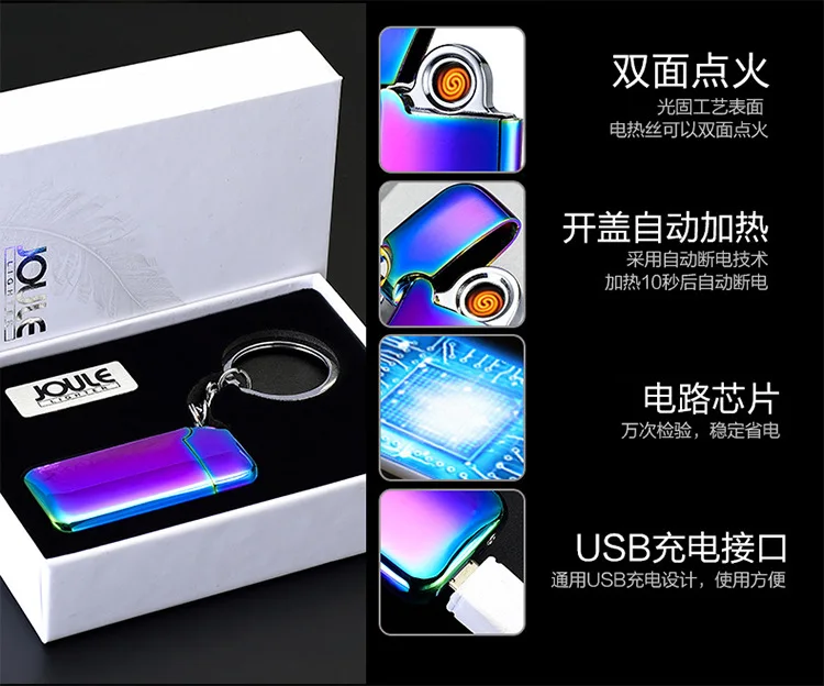 Металлический двухсторонний мини подвесной светильник USB двухсторонняя зарядка