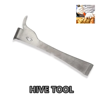 

Beekeeping Equipment Multi-function Stainless Steel J - type Hive Tool HDHT-005