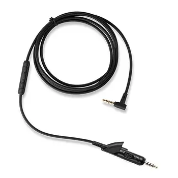 

High Quality Replacement 3.5mm AUX Audio Cable Cord for Bose QC15, QC2 Headphones with Upgraded Inline Mic Remote Control