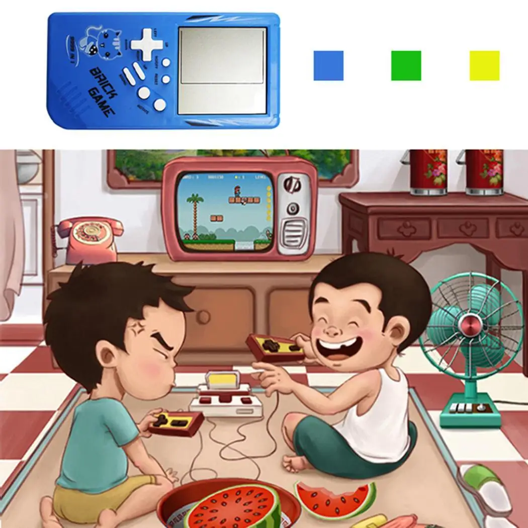 

New Tetris Handheld Game Console Portable Game Handheld Mini Console(batteries not included) Random Toys