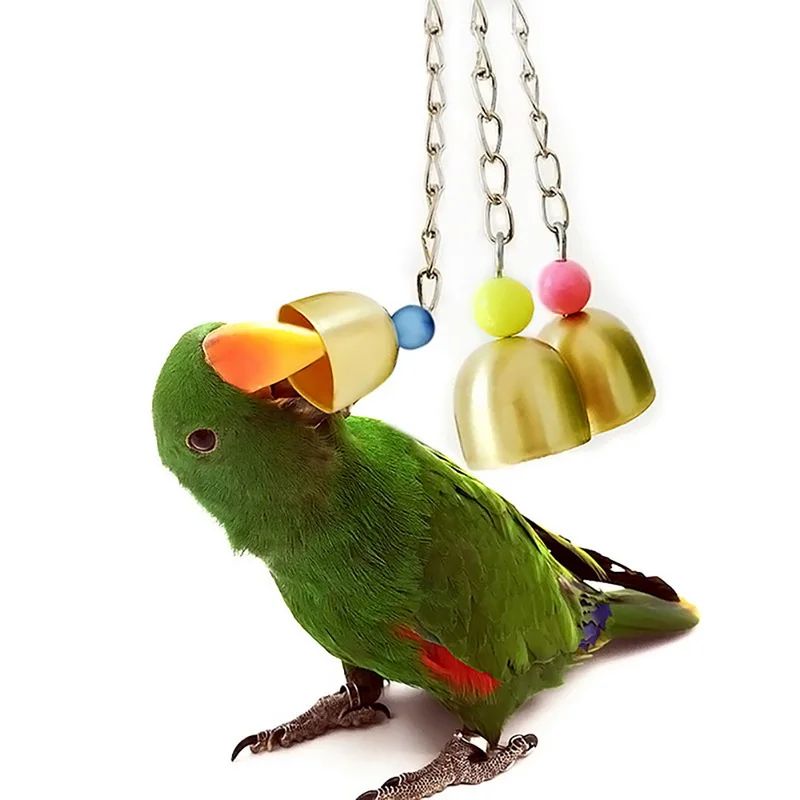 Аксессуары для птиц Vogel Speelgoed, висячий колокольчик, игрушка для попугая, колокольчик, клетка для попугая, подставка, колокольчик