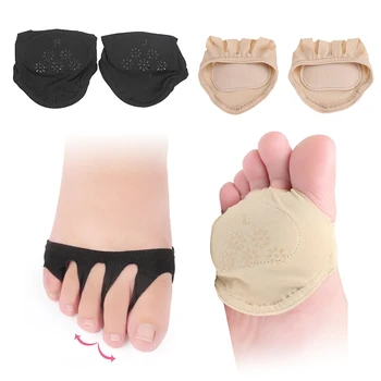 

1 Pair Forefoot Invisible Metatarsal Foot Pain Pad Insoles Separator Support for Peep Toe Sandals Pumps Sneakers Sport Shoes