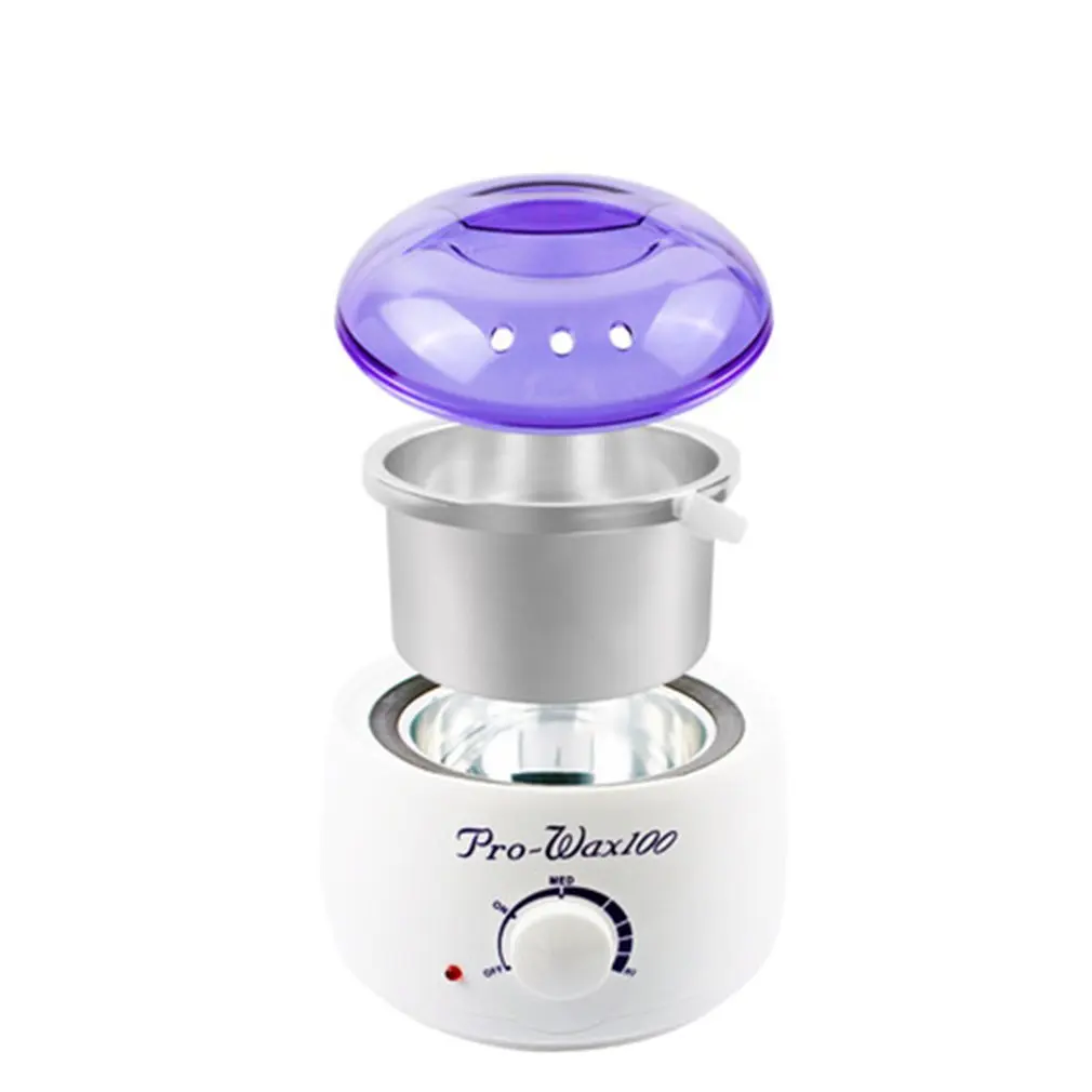 3PCS/SET Portable Hair Removal Tool Epilator Warmer Wax Heater Set Mini SPA Hand Epilator Feet Paraffin Wax Machine Kit
