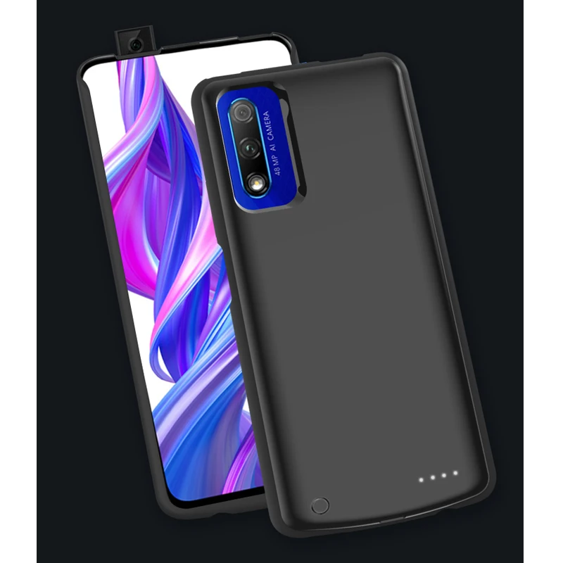 6500 мАч Зарядное устройство для аккумулятора чехол для huawei honor 9X чехол внешний резервный зарядный чехол для honor 9X чехол для аккумулятора