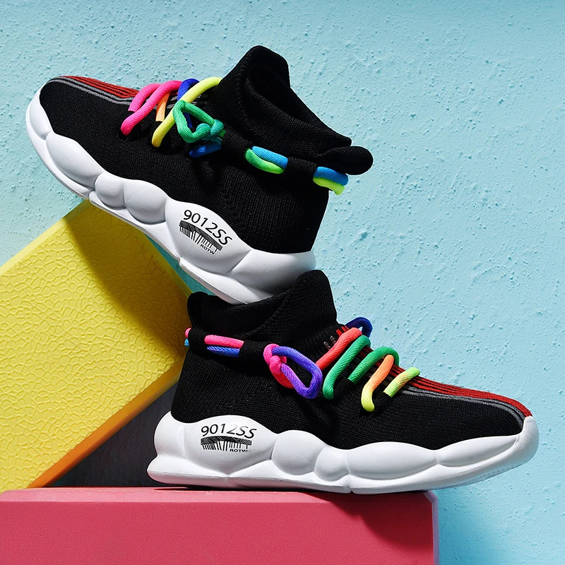 rainbow nikes for kids